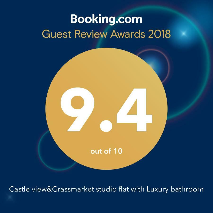 Castle View&Grassmarket Studio Flat With Luxury Bathroom Edinburgh Eksteriør bilde